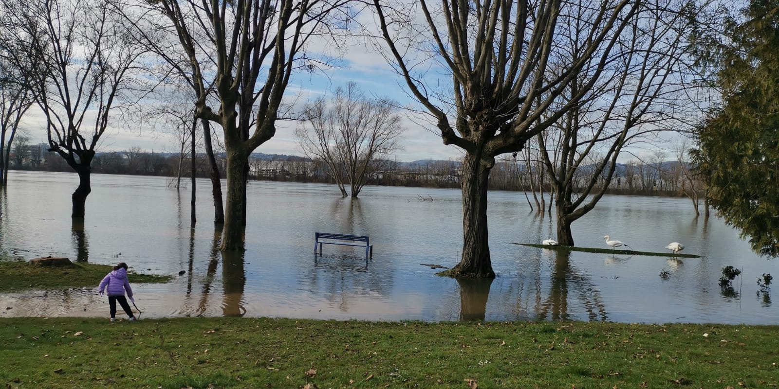 La Saône monte en février